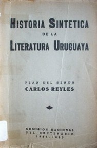 Historia sintética de la literatura uruguaya