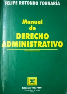 Manual de Derecho Administrativo