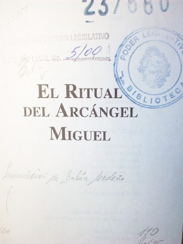 El ritual del Arcángel Miguel