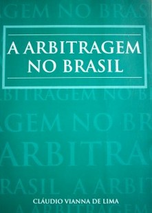 A arbitragem no Brasil