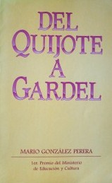 Del Quijote a Gardel