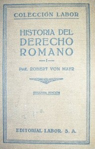 Historia del Derecho Romano