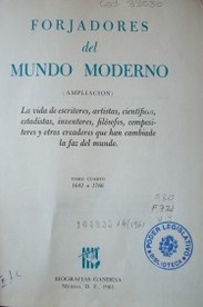 Forjadores del mundo moderno