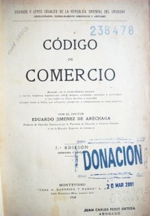 Código de Comercio