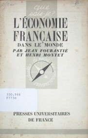 L'économie française dans le monde