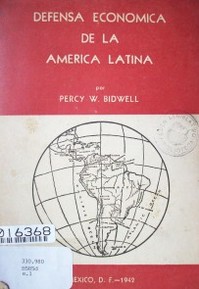 Defensa económica de la América Latina
