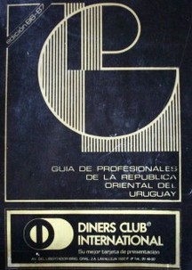 Guía de profesionales de la R.O.U. 1986-1987