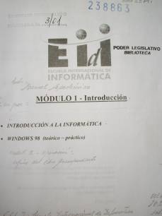 Manual académico : escuela internacional de informática.