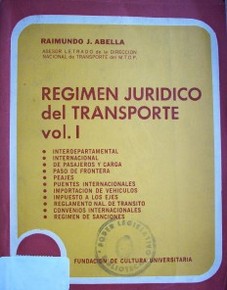 Régimen jurídico del transporte