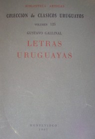 Letras uruguayas