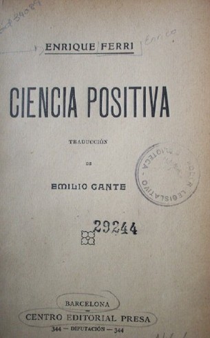 Ciencia positiva