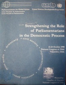 Strengthening the role of parliamentarians in the democratic process