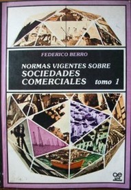 Normas vigentes sobre sociedades comerciales