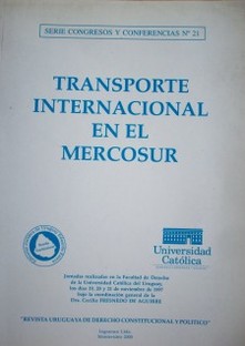 Transporte internacional en el Mercosur