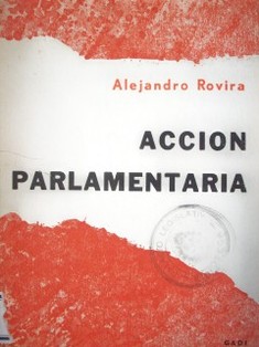 Acción parlamentaria