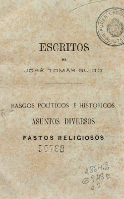 Escritos de José Tomas Guido