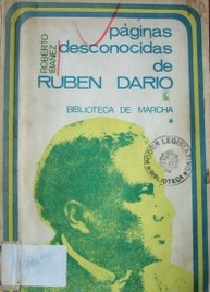 Páginas desconocidas de Rubén Darío