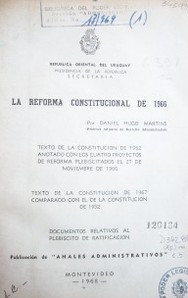 La reforma constitucional de 1966