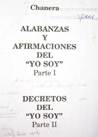 Alabanzas y afirmaciones del "yo soy"