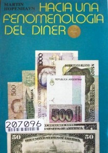Hacia una fenomenología del dinero.