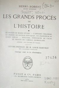 Les grands procès de l'histoire