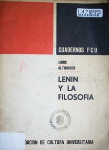 Lenin y la filosofía