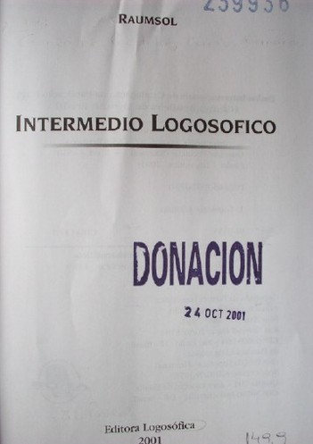 Intermedio logosófico