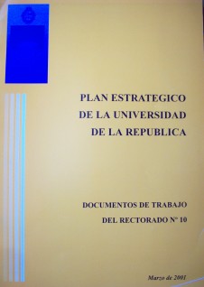Plan Estratégico de la Universidad de la República