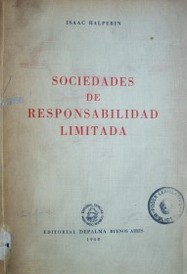 Sociedades de responsabilidad limitada