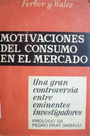 Motivaciones del consumo en el mercado
