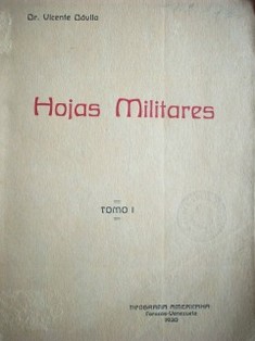 Hojas militares