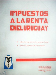 Impuestos a la renta en el Uruguay