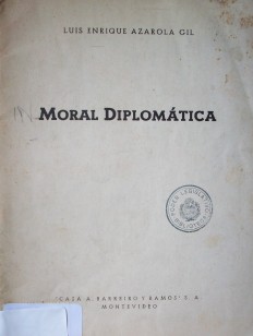 Moral diplomática