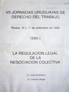Jornadas Uruguayas de Derecho del Trabajo (7as.)
