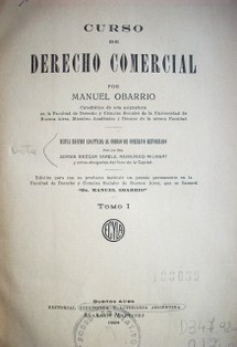 Curso de derecho comercial