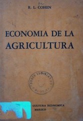 Economía de la agricultura
