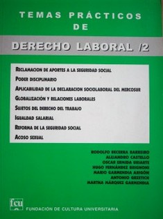 Temas prácticos de Derecho Laboral 2