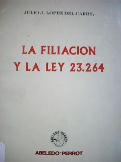 La filiación y la ley 23.264