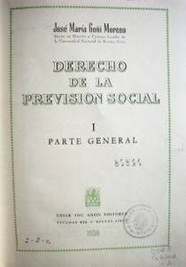 Derecho de la previsión social