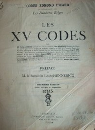 Les XV codes