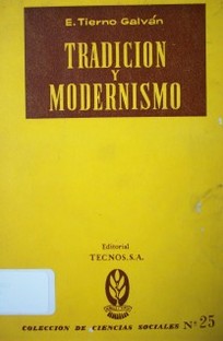 Tradición y modernismo
