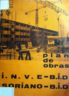 Plan de obras : INVE-BID : Soriano - BID