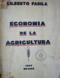 Economía de la agricultura