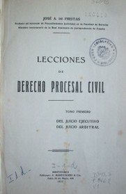 Lecciones de Derecho Procesal Civil
