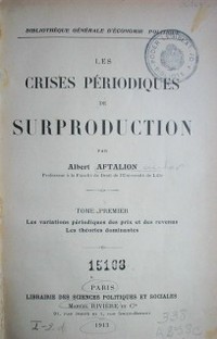 Les crises périodiques de surproduction