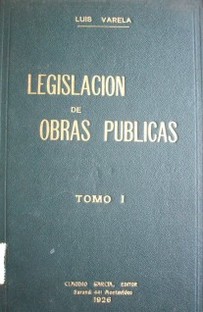 Legislación de obras públicas