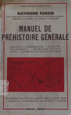 Manuel de préhistoire générale