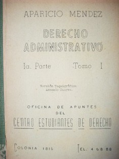 Derecho administrativo