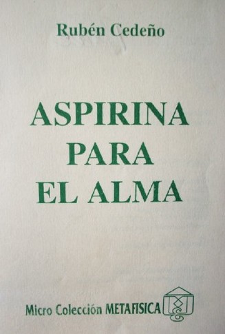 Aspirina para el alma