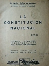 La Constitución Nacional